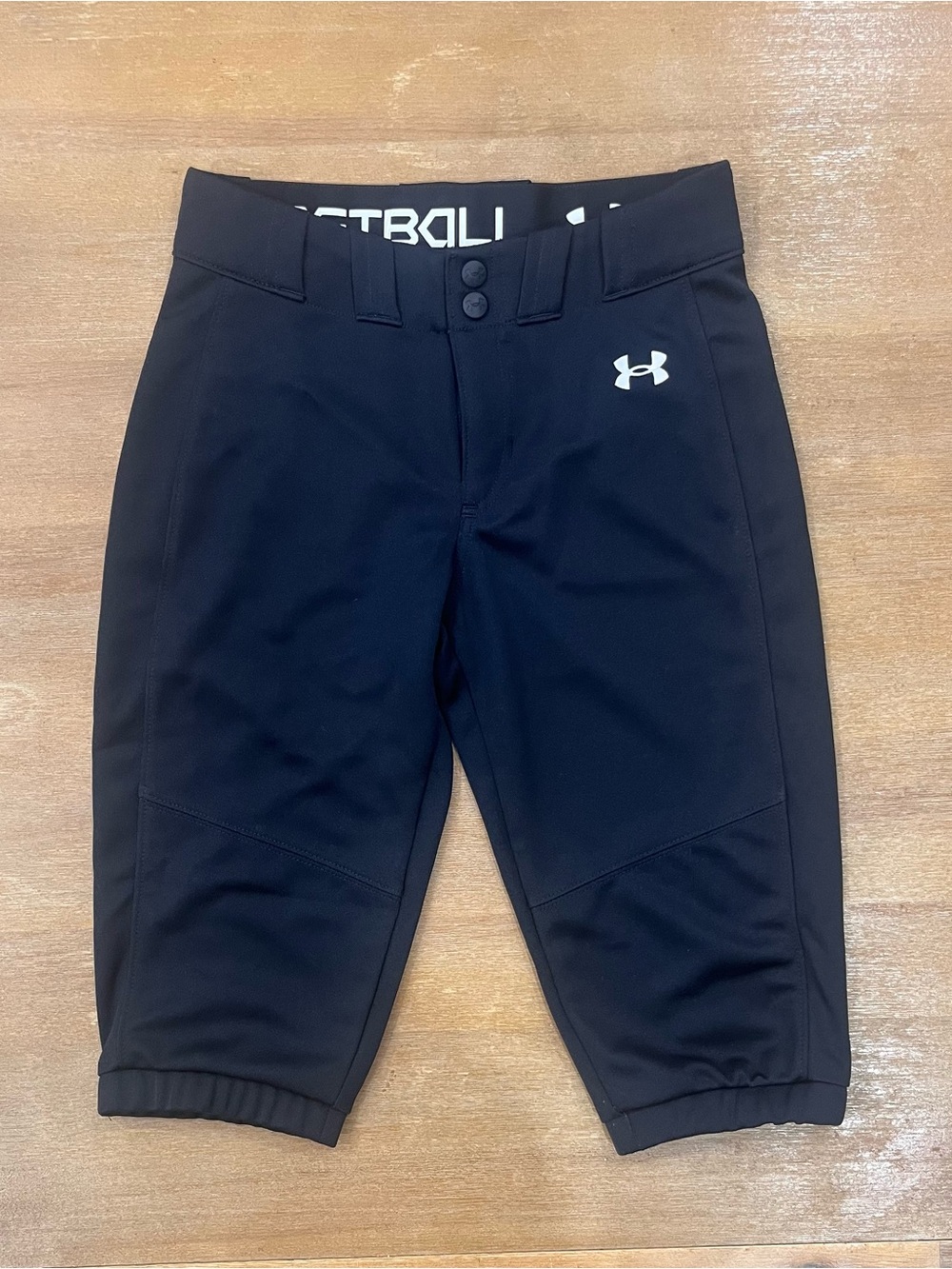 Under Armour Black Youth Athletic Softball pants